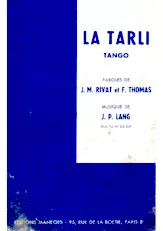 download the accordion score LA TARLI in PDF format