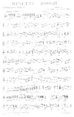 descargar la partitura para acordeón MUSETTE - BOOGIE en formato PDF